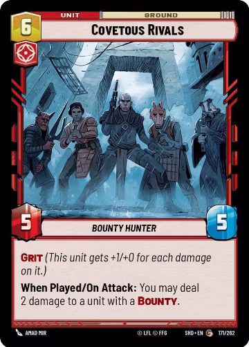 Covetous Rivals (171/262), Shadows of the Galaxy — Star Wars card price