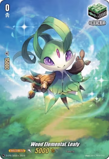 Wood Elemental, Leafy (D-PR/382EN), D Promo Cards — Vanguard card price