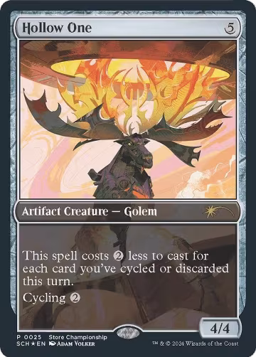 Hollow One (25), Game Day & Store Championship Promos — Magic card price