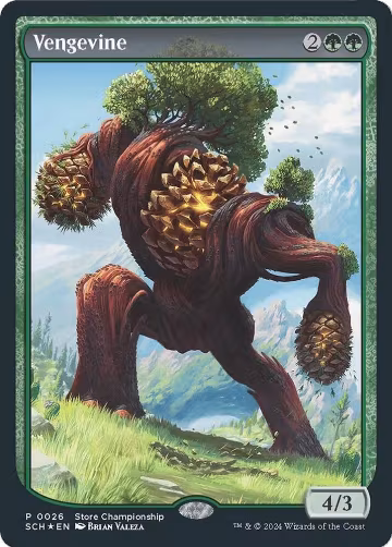Vengevine (26), Game Day & Store Championship Promos — Magic card price