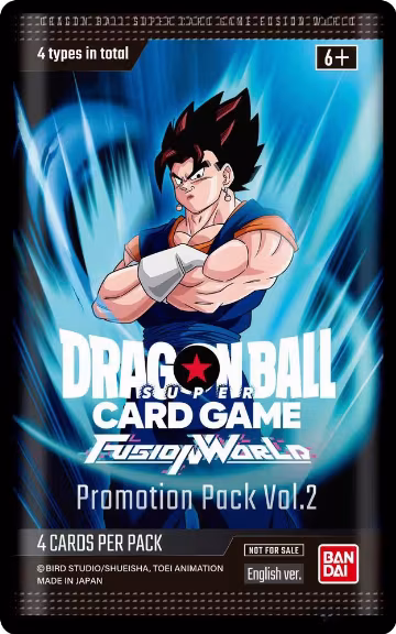 Promotion Pack Vol.2, Fusion World Promotion Cards and Packs — DB Fusion sealed product price