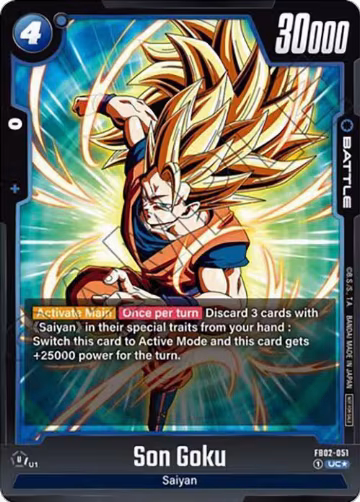 Son Goku - FB02-051 (Tournament Pack 02) (FB02-051), Tournament and Championship Promos — DB Fusion card price