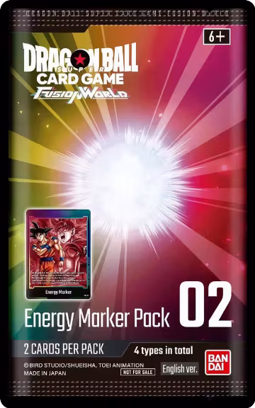 Energy Marker Pack 02, Fusion World Energy Markers — DB Fusion sealed product price
