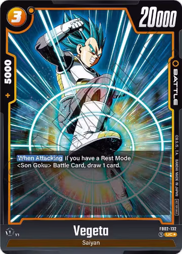 Vegeta - FB02-132 (Championship Pack 01) (FB02-132), Tournament and Championship Promos — DB Fusion card price