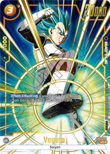 Vegeta - FB02-132 (Championship Pack 01) (Gold) (FB02-132), Tournament and Championship Promos — DB Fusion card price