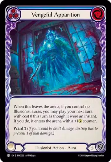 Vengeful Apparition (ENG022), Blitz Deck: Part the Mistveil - Enigma — Flesh & Blood card price