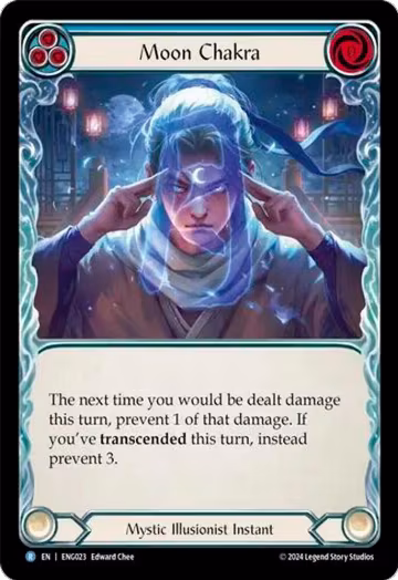Moon Chakra (ENG023), Blitz Deck: Part the Mistveil - Enigma — Flesh & Blood card price