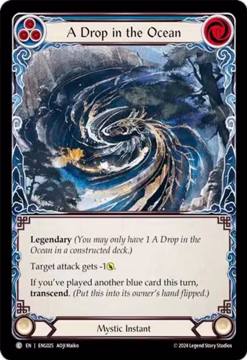 A Drop in the Ocean (ENG025) — card price