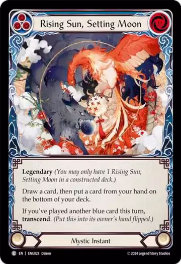 Rising Sun, Setting Moon (ENG028) — card price