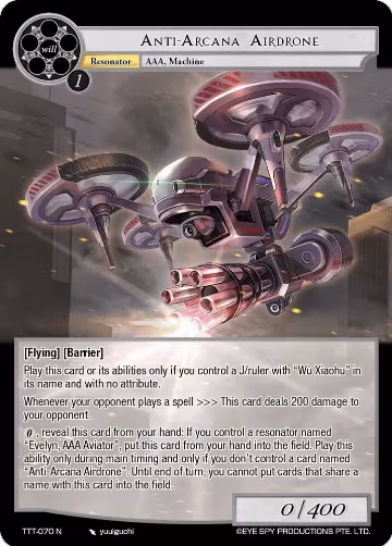 Anti-Arcana Airdrone (TTT-070 N), Thoth of the Trinity — Force of Will card price