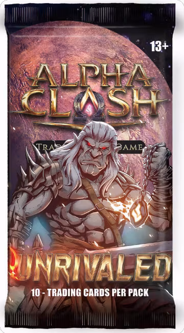 Unrivaled Booster Pack, Unrivaled — Alpha Clash sealed product price