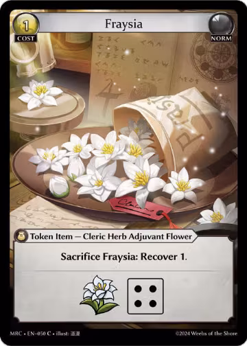 Fraysia (050), Mercurial Heart — Grand Archive card price
