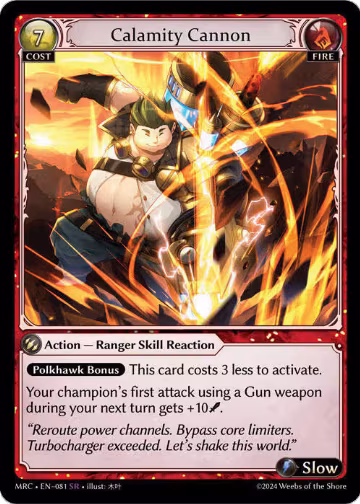 Calamity Cannon (081), Mercurial Heart — Grand Archive card price