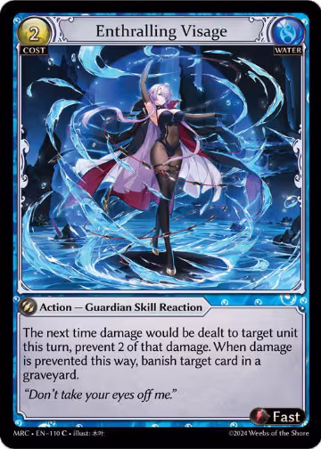 Enthralling Visage (110), Mercurial Heart — Grand Archive card price