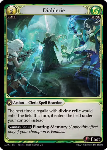 Diablerie (142), Mercurial Heart — Grand Archive card price