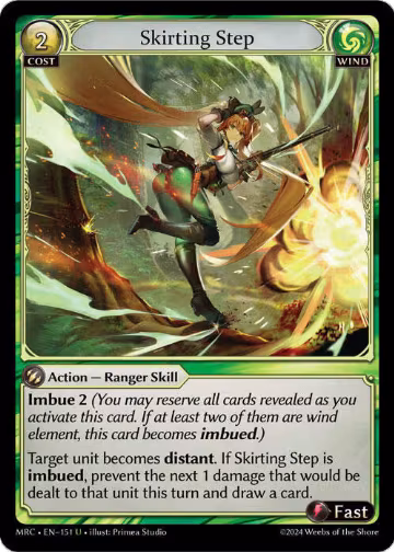 Skirting Step (151), Mercurial Heart — Grand Archive card price