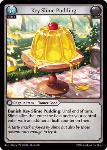 Key Slime Pudding (008), Silvie Re:Collection, Slime Sovereign — Grand Archive card price