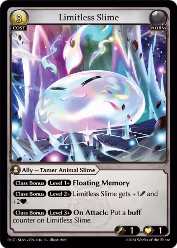 Limitless Slime (016), Silvie Re:Collection, Slime Sovereign — Grand Archive card price