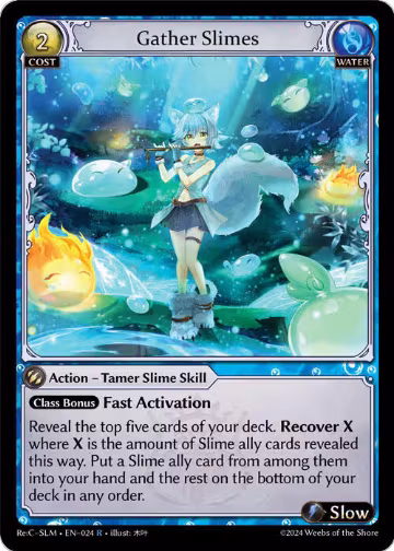 Gather Slimes (024), Silvie Re:Collection, Slime Sovereign — Grand Archive card price