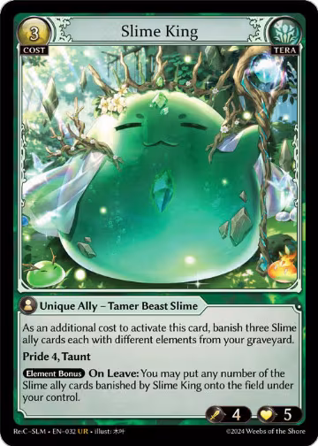 Slime King (032), Silvie Re:Collection, Slime Sovereign — Grand Archive card price