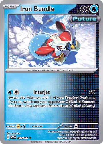 Iron Bundle (062/167), Twilight Masquerade — Pokémon card price