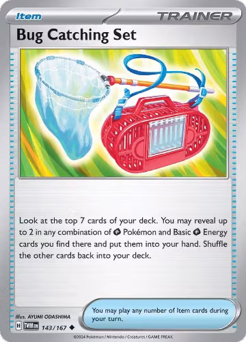 Bug Catching Set (143/167), Twilight Masquerade — Pokémon card price
