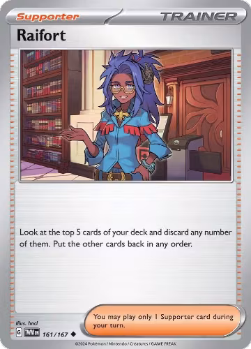Raifort (161/167), Twilight Masquerade — Pokémon card price