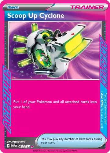 Scoop Up Cyclone (162/167), Twilight Masquerade — Pokémon card price