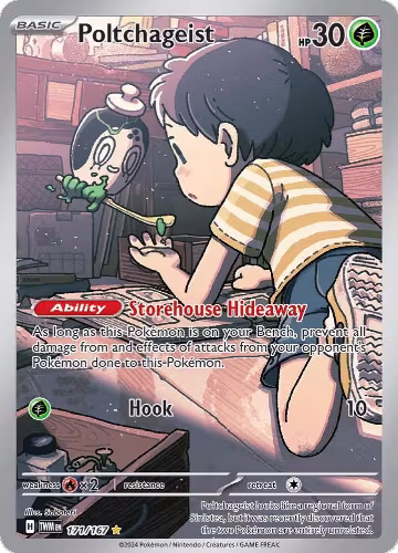 Poltchageist - 171/167 (171/167), Twilight Masquerade — Pokémon card price