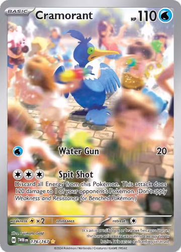 Cramorant - 176/167 (176/167), Twilight Masquerade — Pokémon card price