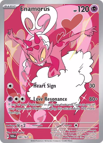 Enamorus - 180/167 (180/167), Twilight Masquerade — Pokémon card price