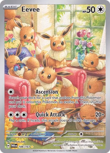 Eevee - 188/167 (188/167) — card price