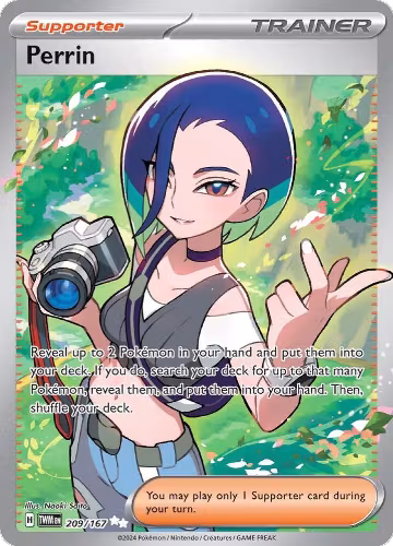 Perrin - 209/167 (209/167), Twilight Masquerade — Pokémon card price