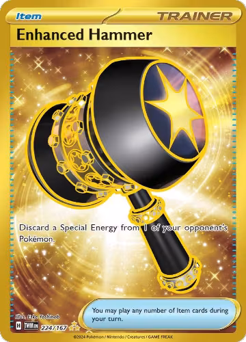 Enhanced Hammer - 224/167 (224/167), Twilight Masquerade — Pokémon card price