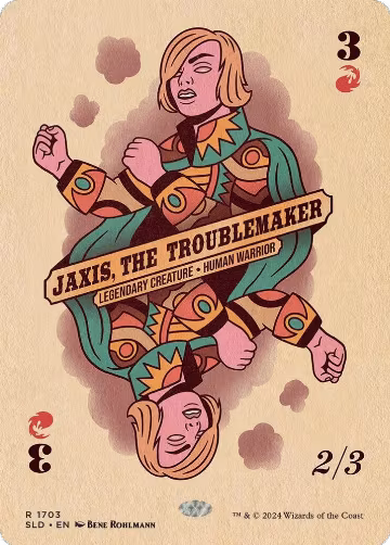 Jaxis, the Troublemaker (1703), Secret Lair Drop Series — Magic card price