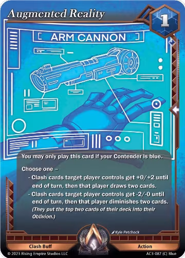Augmented Reality (AC3-087), Unrivaled — Alpha Clash card price