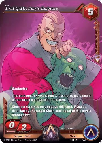 Torque, Fury's Embrace (AC3-124), Unrivaled — Alpha Clash card price