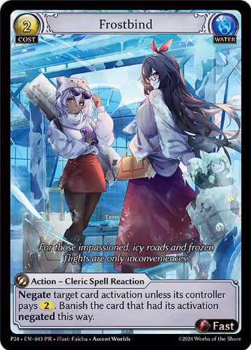 Frostbind (043), Promotional Cards — Grand Archive card price