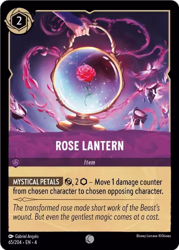 Rose Lantern (65/204), Ursula's Return — Lorcana card price