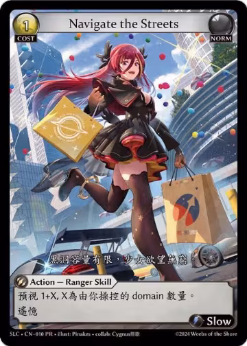 Navigate the Streets (010) — card price