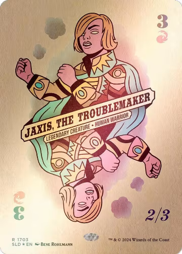Jaxis, the Troublemaker (Rainbow Foil) (1703), Secret Lair Drop Series — Magic card price