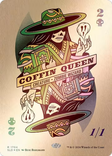 Coffin Queen (Rainbow Foil) (1704), Secret Lair Drop Series — Magic card price