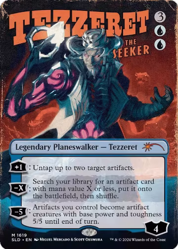 Tezzeret the Seeker (1619) (1619), Secret Lair Drop Series — Magic card price