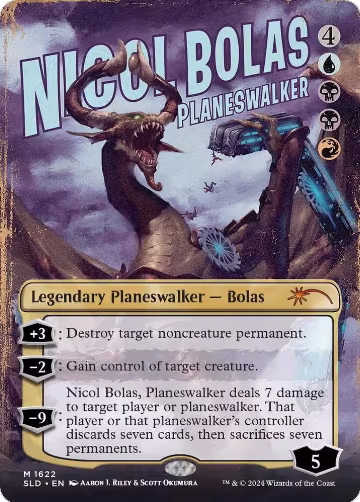 Nicol Bolas, Planeswalker (1622), Secret Lair Drop Series — Magic card price