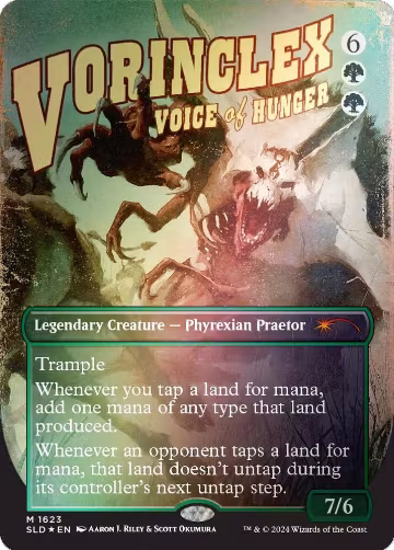 Vorinclex, Voice of Hunger (Rainbow Foil) (1623), Secret Lair Drop Series — Magic card price