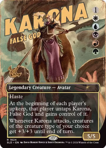 Karona, False God (1624), Secret Lair Drop Series — Magic card price