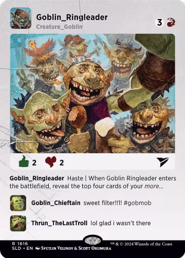Goblin Ringleader (1616), Secret Lair Drop Series — Magic card price