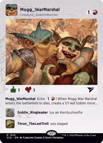 Mogg War Marshal (1618), Secret Lair Drop Series — Magic card price