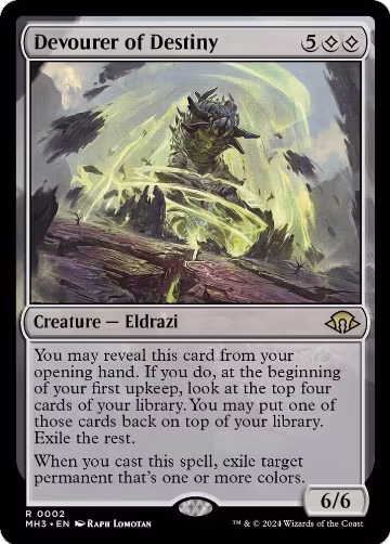 Devourer of Destiny (2), Modern Horizons 3 — Magic card price