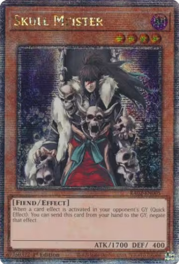 Skull Meister (Quarter Century Secret Rare) (RA02-EN005), 25th Anniversary Rarity Collection II — Yu-Gi-Oh! card price